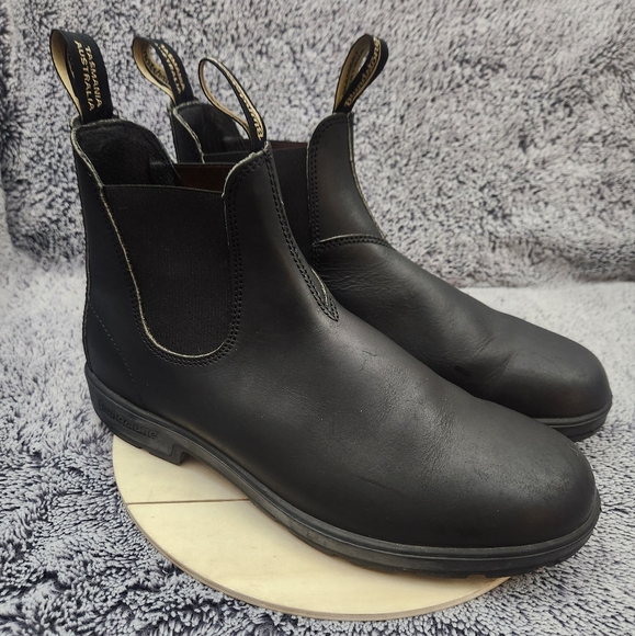 Blundstone Other - Blundstone Boots Black Water Resistant Chelsea Leather Lined Men's Size 12